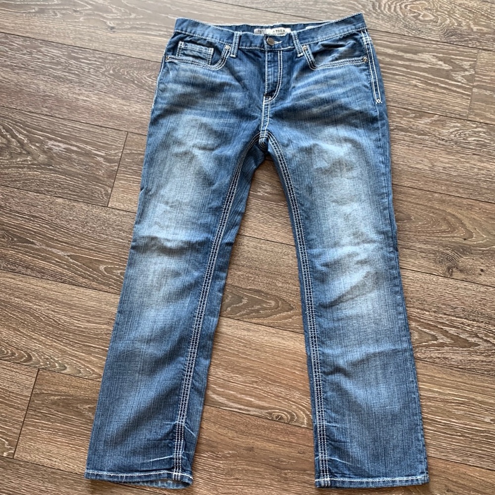 Like New BKE Aiden Bootcut Blue Jeans size 36r